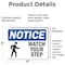 Signmission Safety Culture Sign, 7 in Width, Vinyl Decal, Rectangle OS-2PACK-NS-D-57-L-16874 - alternate 4
